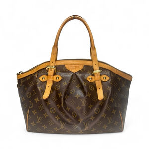 Women's Louis Vuitton Monogram Tivoli Satchel Bag Brown Tan One Size